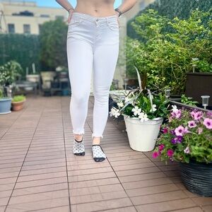 ZARA White Skinny Jeans - Size EUR 36/US 26